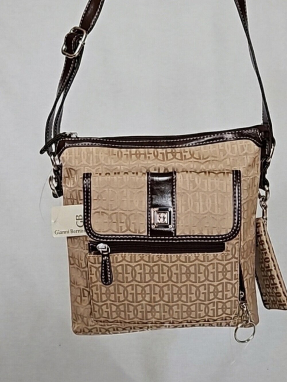 Giani Bernini Signature Crossbody Shoulder Bag NWT